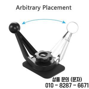 Untoom 17mm 볼 헤드 자동차 전화 홀더 자료 360도 대시 모바일 핸드폰 GPS 브래킷 액세서리 접착제 스티커