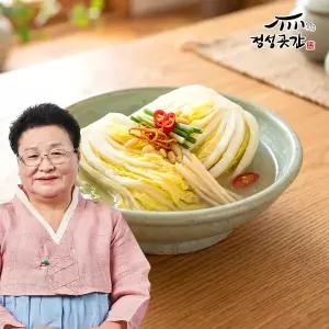 정성곳간 강순의 명인 국내산 백김치 1kg