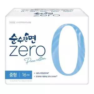 깨끗한나라)순수한면ZERO(중형/16P) ZAD789K7