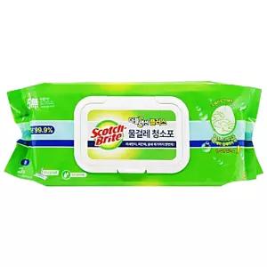 대형 20매 일회용 물티슈 37x20cm (입) 건물청소비품 청소용물티슈 복지관위생