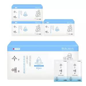자우버 수애 손소독티슈 100매X4개
