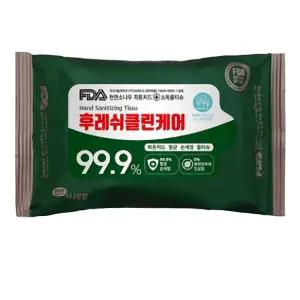 후레쉬클린케어 물티슈(30매) 피톤치드 100천연성분 모든피부 무자극 상쾌함