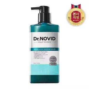 엘라스틴 닥터노비드 탈모증상완화 지루성두피용 약산성 비듬샴푸 400ml