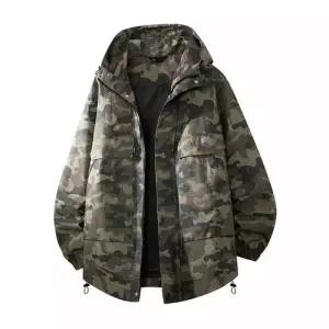 캐주얼 오피스룩 남사친 데일리 야상 상의 자켓 야상사파리 카모플라쥬 아우터 DUCHI1