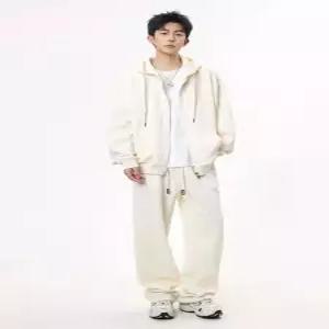 투피스 캐주얼 남친 레깅스 스트랩 세트 카디건 맨투맨 항 DUCHI1