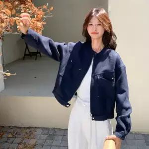 여자 가을 쇼트 야상 차이나 집업 야구 점퍼 DUCHI3
