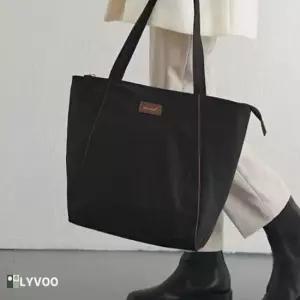 베이직무드 수납 숄더백 심플 2컬러 데이릴 대용량
