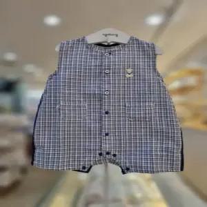 아가방 세이브존06 리오민소체크배색우주복 01T327507