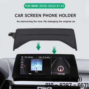BMW X1 2016 2018 2022 자동차 전화 홀더 GPS 브래킷 10.25 인치 스크린 스탠드 액세서리