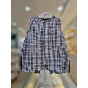 [아가방] 세이브존06 리오민소체크배색우주복 01T327507 (S49300037)
