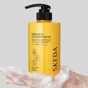 스케다 남성 데일리 딥 클렌징폼 세안제 대용량 500ml