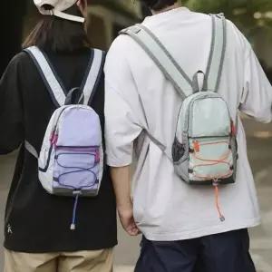 [라일리] Rly 4컬러 캐주얼 아웃도어 멀티 수납 미니 백팩