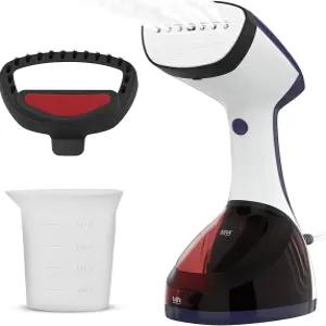 URPOWER 300ml 휴대용 의류 찜기 1500W 탈착식 탱크 스테인리스 스틸 밑판 가정/사무실용 여행용 및 패브릭