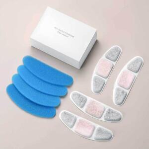 1상자 4 Pcs 3L 애완 동물 이중 그릇 워터 디스펜서 고양이와 개 분수에 대 한 아크 모양의 요소