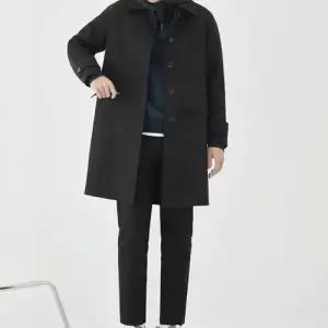 원더우면 남사친 캐주얼 하프코트 봄가을 칼라 상의 트렌치코트 OPH3