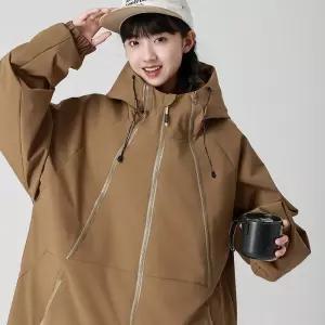 원더우면 남친 등산복 아웃도어 봄가을 후드 점퍼 바람막이 커플룩 OPH3