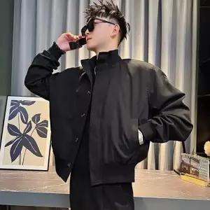 코아픽샵 남자 가을 빈티지 총각 키작남 점퍼 차이나 코트 사회 바람막이 재킷 꾹3