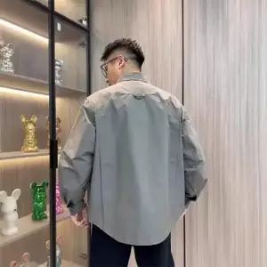 코아픽샵 남사친 캐주얼 가을 상의 칼라 바람막이 코트 자켓 점퍼 키작남 꾹3