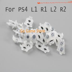 PS4 컨트롤러용 고무 버튼 JDS030 실리콘 패드 L2 R1 200 개