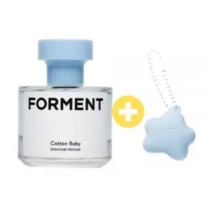 포맨트 코튼베이비 향수 시그니처 퍼퓸 50ml+미니퍼퓸밤키링 선물