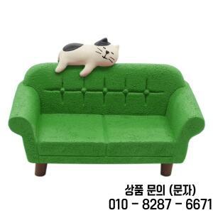 일본 Zakka 새로운 녹색 소파 장식 책장 소장용 홈 송진 공예