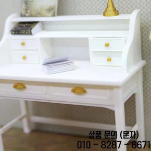 1/12 인형집 모형 책상 공부방 가구 장식 액세서리