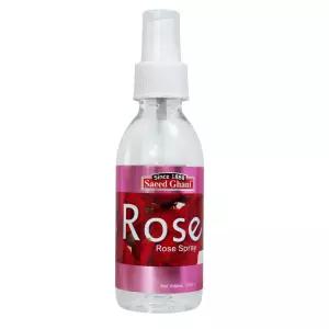 짐릿 120ml 레시 로즈 워터 - 모든 피부 타입의 스킨 케어 하이드레이션 목욕 비누 헤어 및 아로마 테라피