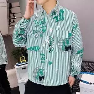 픽호샵 가을 캐주얼 남친 셔츠 키작남 솔리드 상의 트렌드 꾹3