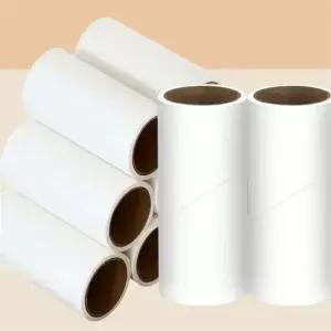 5 Pcs 린트 롤러 액세서리 리무버 용 끈적 끈적한 종이 청소 테이프 Tearable