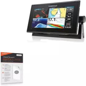 Simrad GO9 XSE와 호환되는 박스웨이브 스크린 프로텍터 - 클리어터치 안티 글레어(2팩) 지문 방지 매트