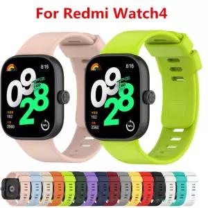 Redmi 시계 4 용 기존 실리콘 스트랩 SmartWatch 손목 밴드 팔찌 스포츠 액세서리