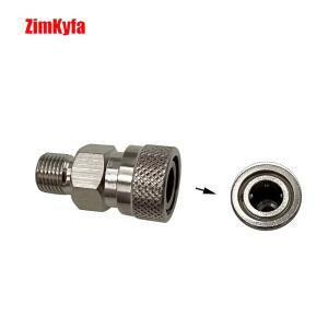 8mm 암 소켓 구리 도금 퀵 릴리스 커플러 피팅 M10 x 스레드 W/PU O-링 개