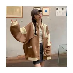 헐크 여성 여친 티 맨투맨 카디건 가을 캐주얼 차이나 상의 슬림핏 KKE3