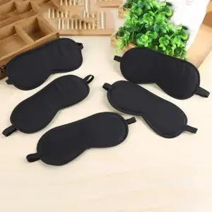 수면 안대 1pc 슬리핑 아이 마스크 블랙 쉐이드 붕대 눈에 감정