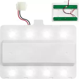 월풀 켄모어 메이태그 아마나 냉장고 라이트 교체용 커버가 있는 W11043011 W10866538 LED 보드가