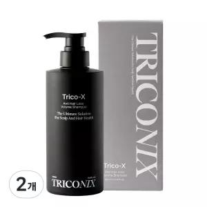 트리코닉스 트리코엑스 볼륨 샴푸, 500ml, 2개