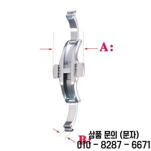 버터플라이 버클 스테인리스 스틸 걸쇠 1853 T035617 시계 스트랩