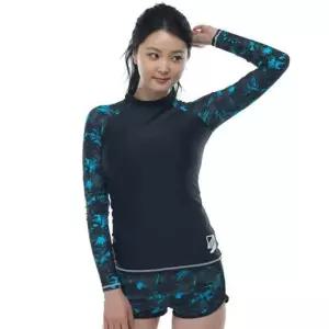 쿠기 여자 수영복 레쉬가드 여성 비치웨어 세트 3p HVp8+9pXQ