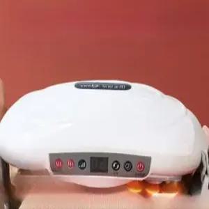배마사지 복부 뱃살 변비 소형 진동 온열 찜질 회전 한방 무선 배마사지기