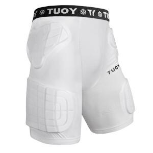 TUOY 성인 패딩 압축 반바지 5패드 축구 허벅지 보호대 거들 엉덩이