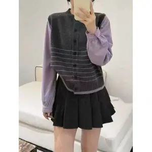 베나프 버튼 단가라 레이어드 가디건 BK1GD0051212597