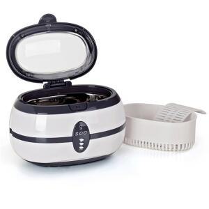 초음파 세척기 600ml 35W 보석 청소용 황동 세척 바구니 플러그 음파 220V EU 욕조