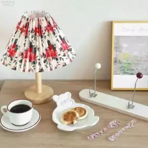 [Deco] 디자인 A형 단스탠드 내추럴한국 1등 로즈패턴 플리트 LAMP타입/E26