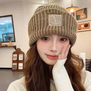 라벨 L자수 비니 공용 도톰 라벨 편한