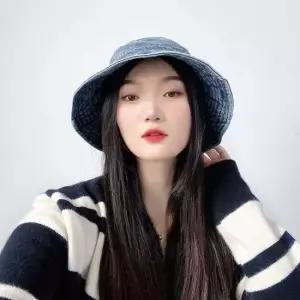 데일리 데님 버킷햇 중청 따듯한 휴양지 코디 가리개