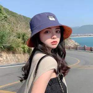 여성 4컬러 사계절 양면 데일리 벙거지 버킷햇 사파리 여자버킷햇