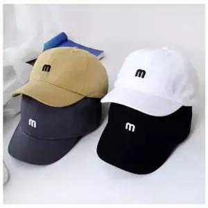 남성모자 숏챙 볼캡 4컬러 1P 남녀 데일리 패션 귀여운 모자