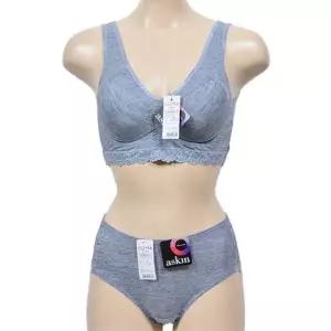 통풍성 좋은 노와이어 스포츠 브라팬티세트