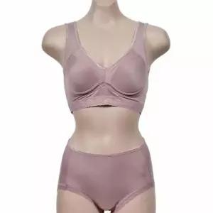 기모 A컵 스포츠브라 팬티 발열기모 일체형브라 브라자팬티