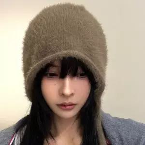 겨울용 모던 스타일 여성 여학생 스트랩 방한 모자 털벙거지